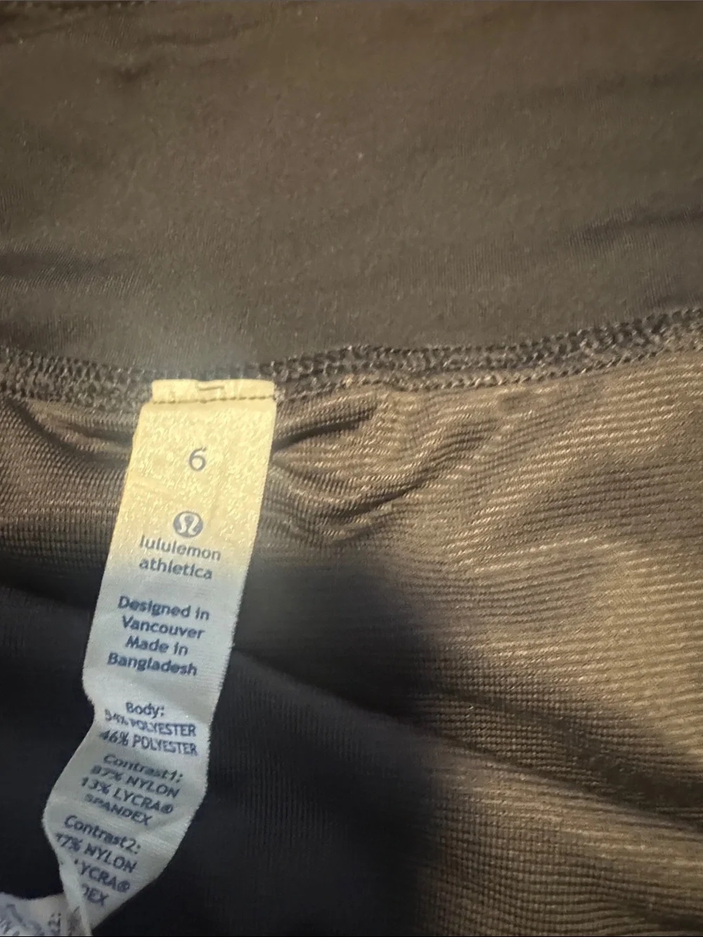 Lululemon Black Shorts
